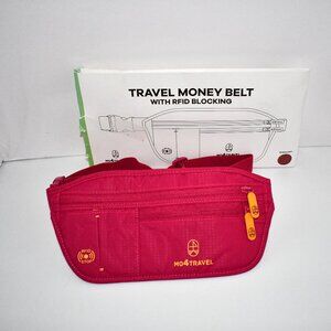 mo4travel Travel Money Belt, Slim RFID Passport Holder & Anti-Pickpocket Wallet